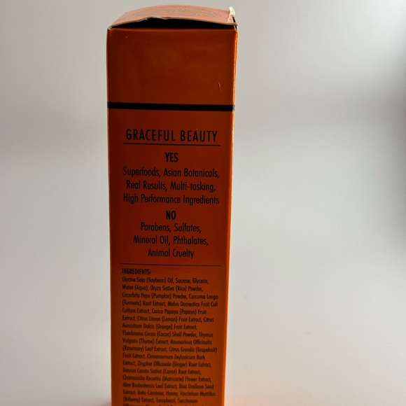 YENSA Pumpkin Turmeric 2-in-1 Radiance Polishing Mask 2.5oz/70mL Full Sz Sealed - Picture 3 of 6